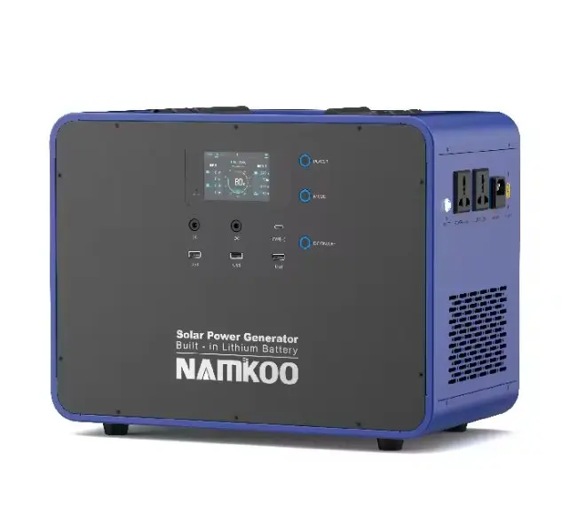 1000W LiFePO4 Solar Generator - 1024Wh, 800W Input, Quick Charge Power Station