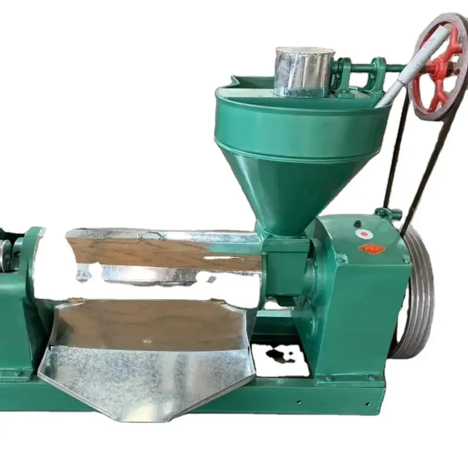 Semi-Auto Screw Oil Press Machine - Palm, Sunflower, Peanut, 60–200kg/h