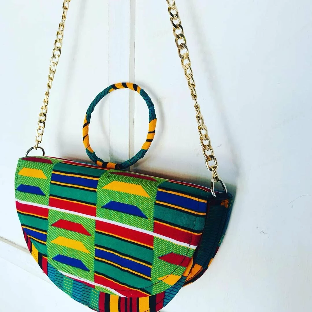 African Print Bag