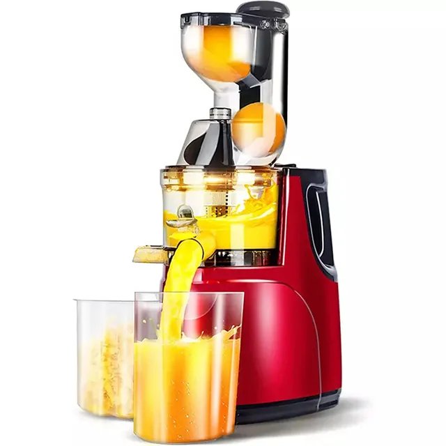 Commercial Slow Masticating Juicer - 150W, 80 RPM, Cold Press, Reverse, 400ml