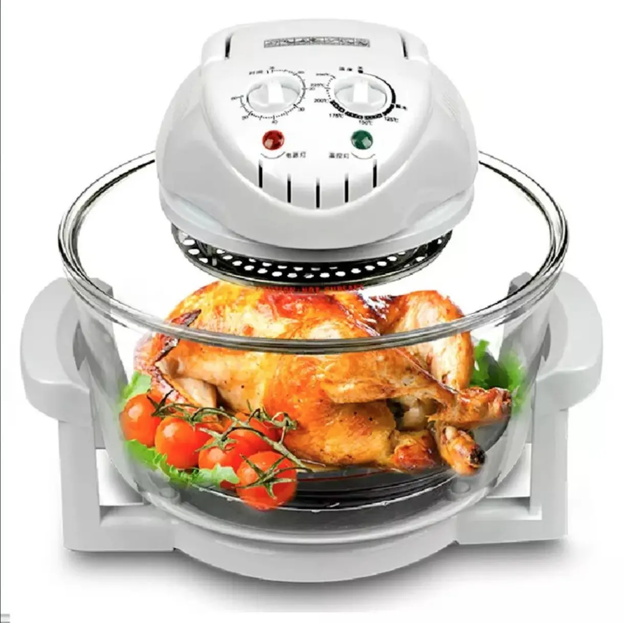Halogen Air Fryer Transparent Glass 20L