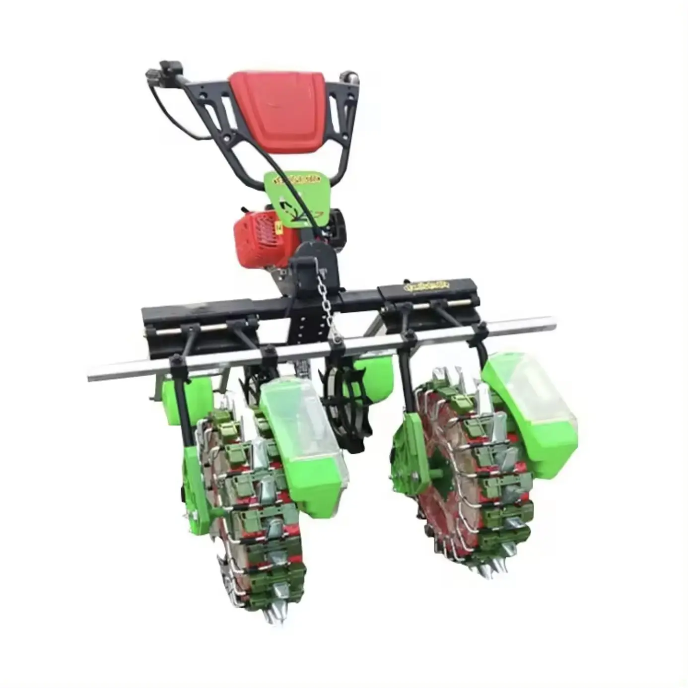 4HP Gasoline Multifunction Seeder Planter - Maize/Soybean, Adjustable 8.5–35cm Spacing