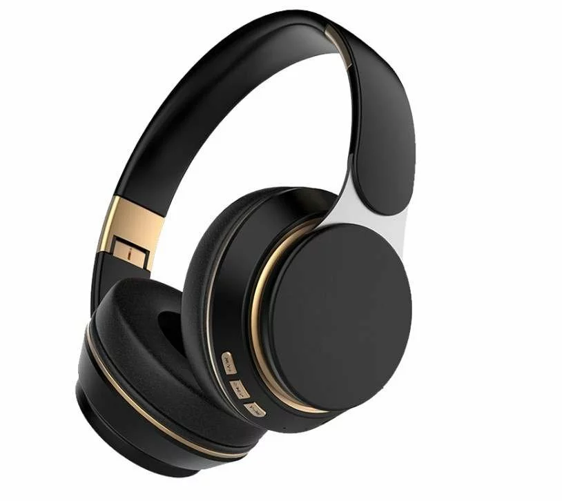 Bluetooth 5.0 Wireless Headphones - Noise Isolating, Built-in Mic, 5hr Play