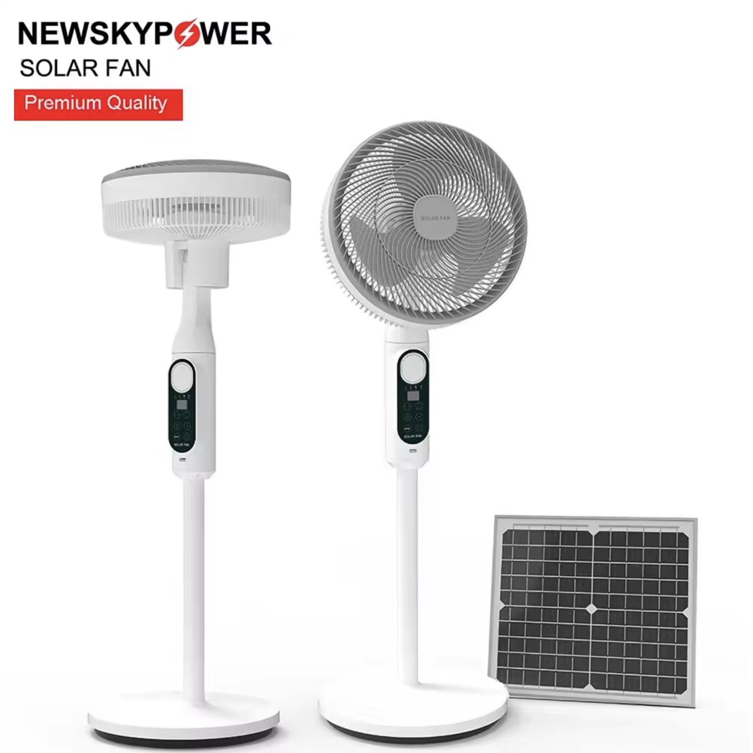 Foldable Solar Fan