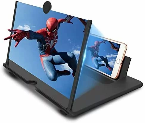 Foldable 12-inch Phone Screen Magnifier & Stand
