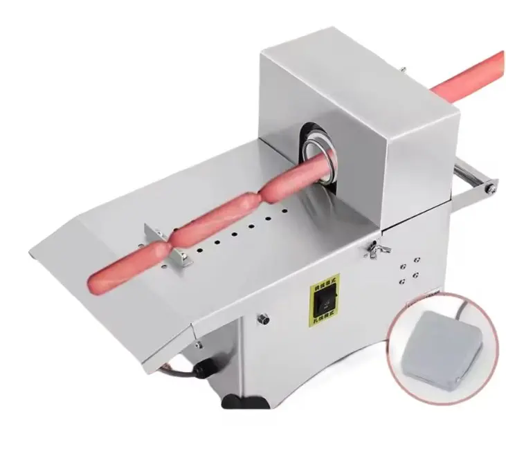 Sausage tying machine for manual sausage knotting machine