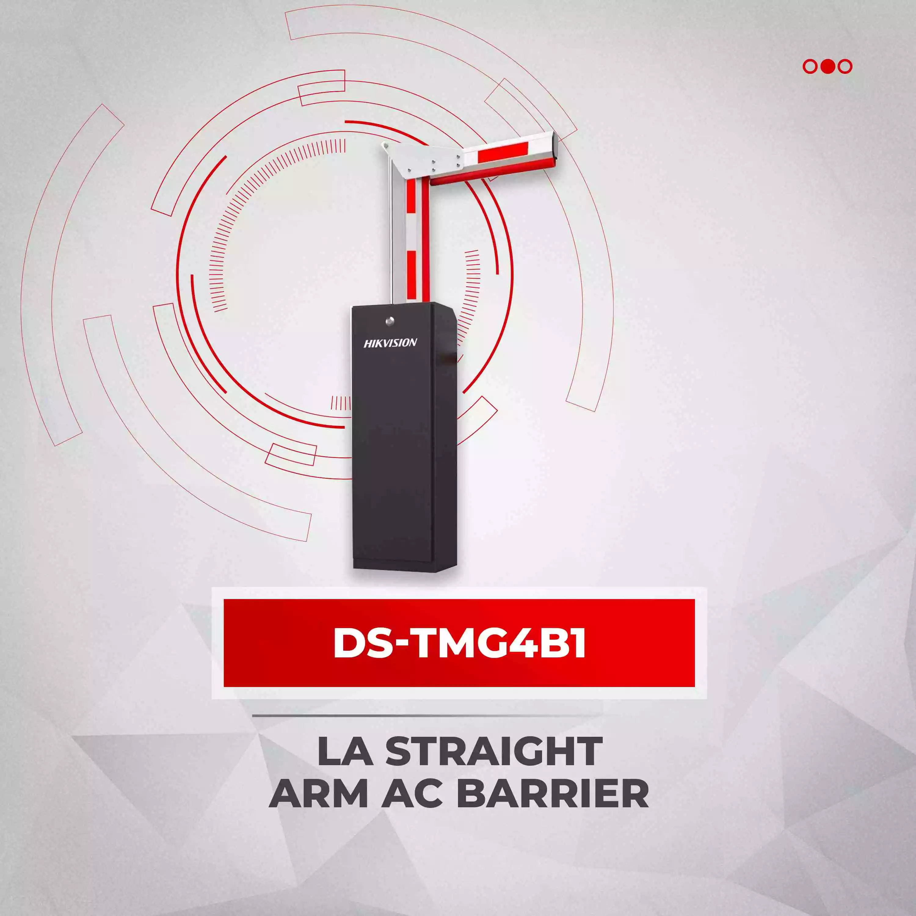 Hikvision LA Series Crank-Arm AC Barrier Gate