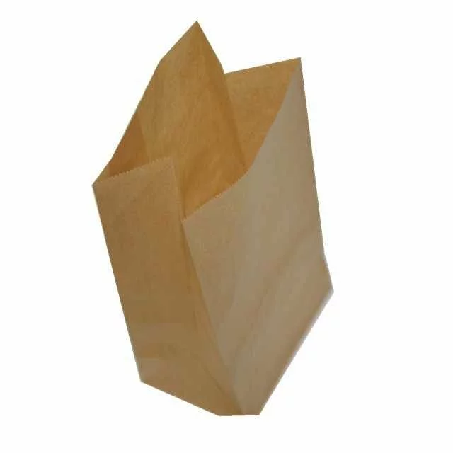 Custom Food-Grade Kraft Paper Pouches - Fast Food Packaging Bags, Printed