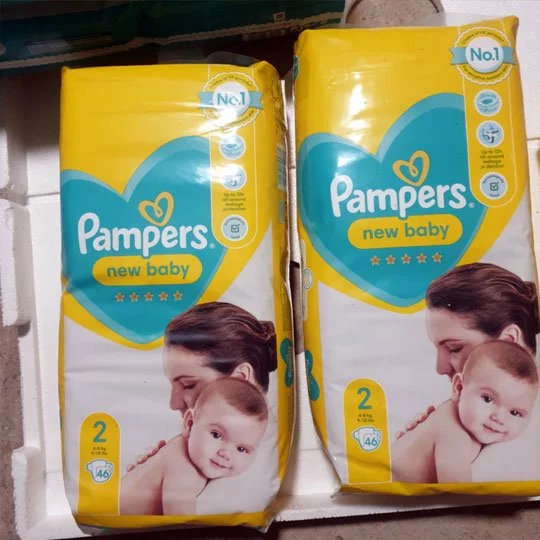 Asda Pampers New Baby Size 2, 4-8kg, 46 Nappies