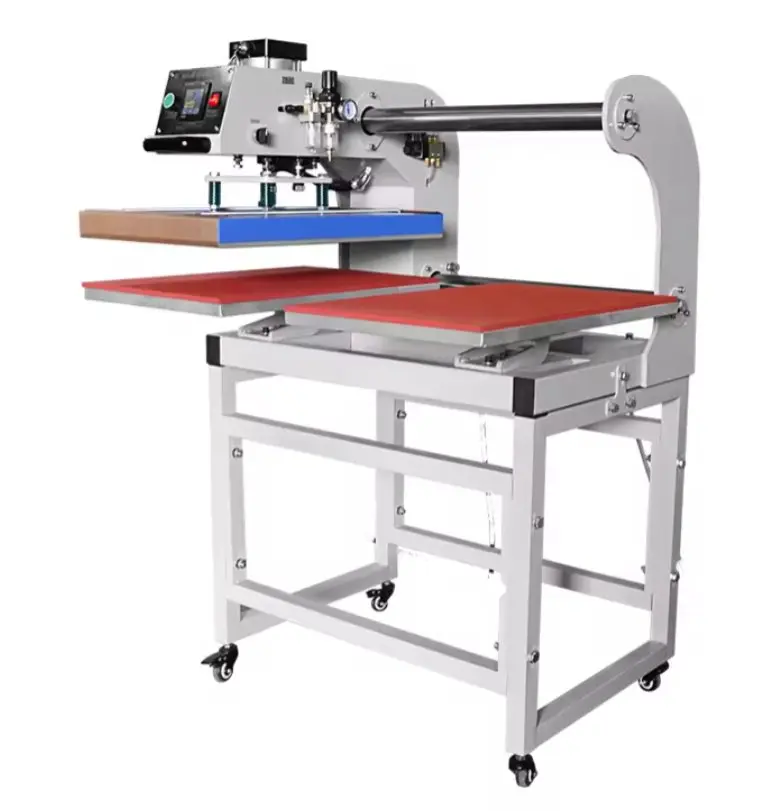 Digital sublimation t shirt heat transfer machine two station t shirt heat transfer machine