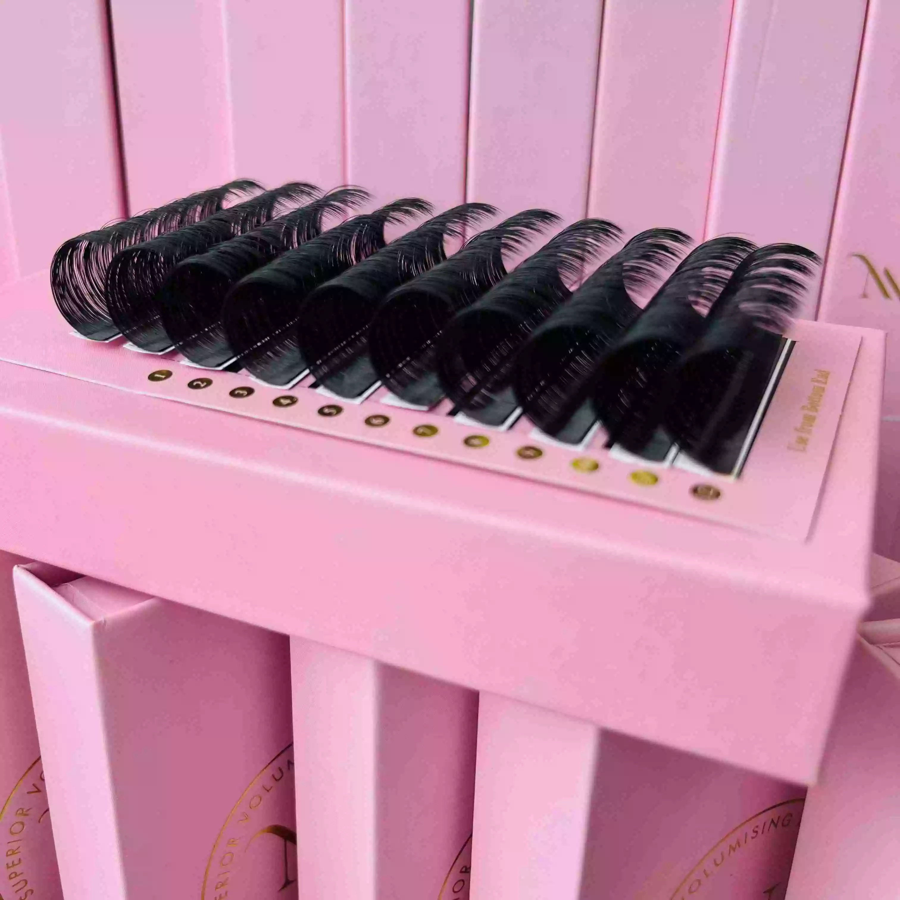 Eye Lashes Extensions Volume Matte Black Lashes