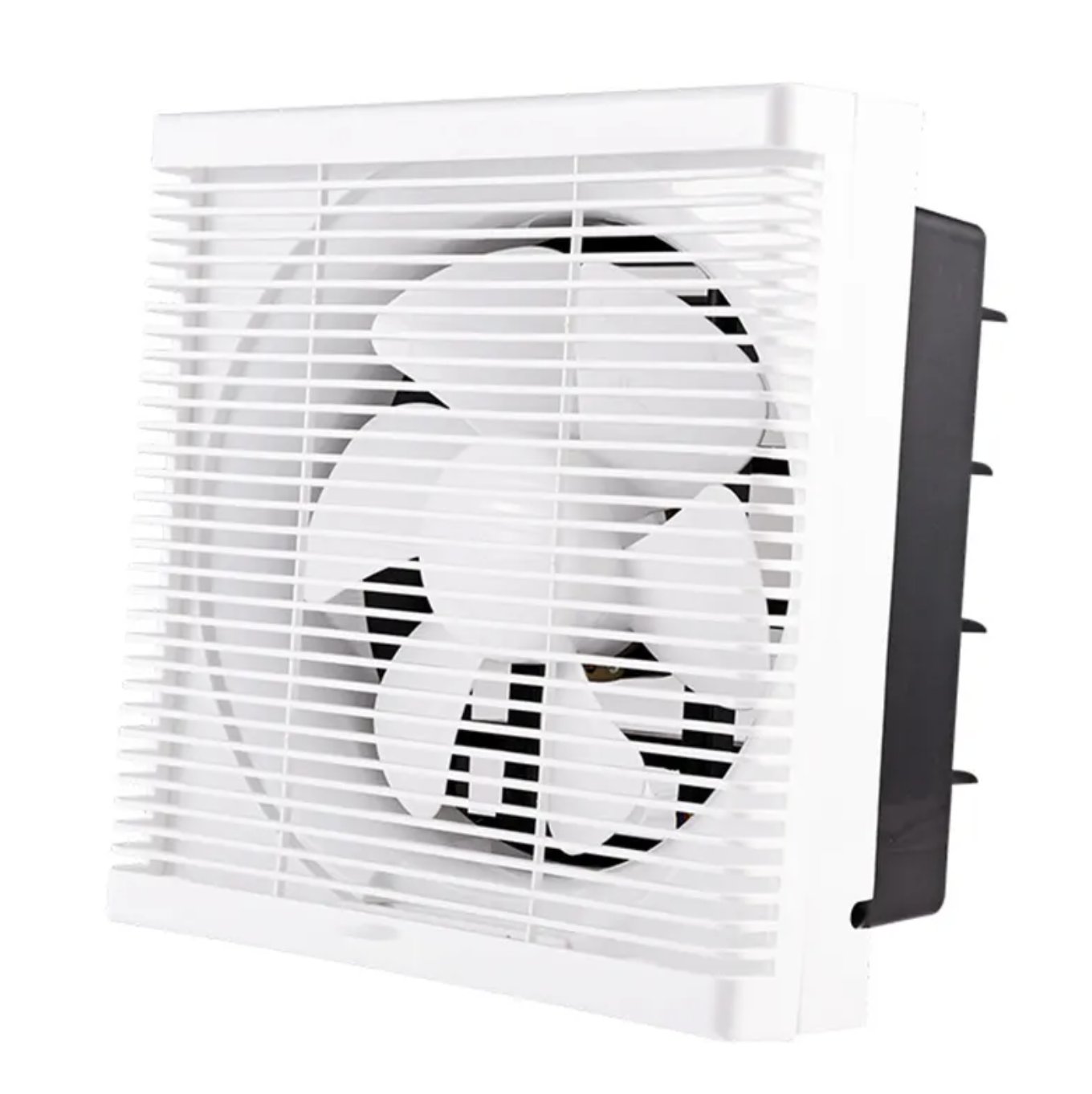 Wall-Mount Exhaust Ventilation Fan - 8" Bathroom/Kitchen, 200CFM, Silent Pull Cord
