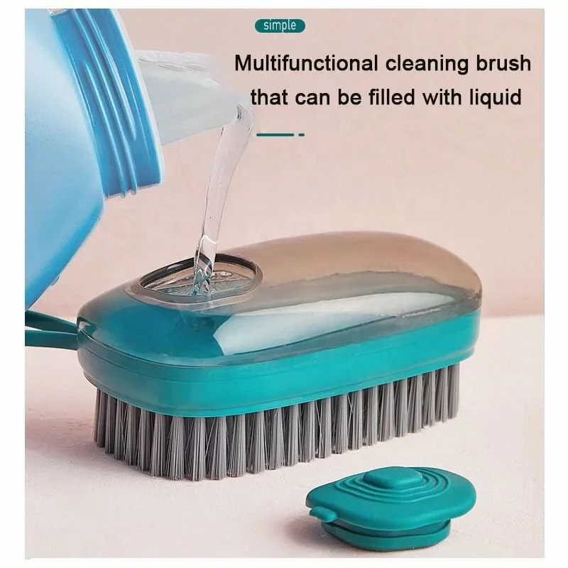 Cleaning Brush Liquid Dispenser Brush