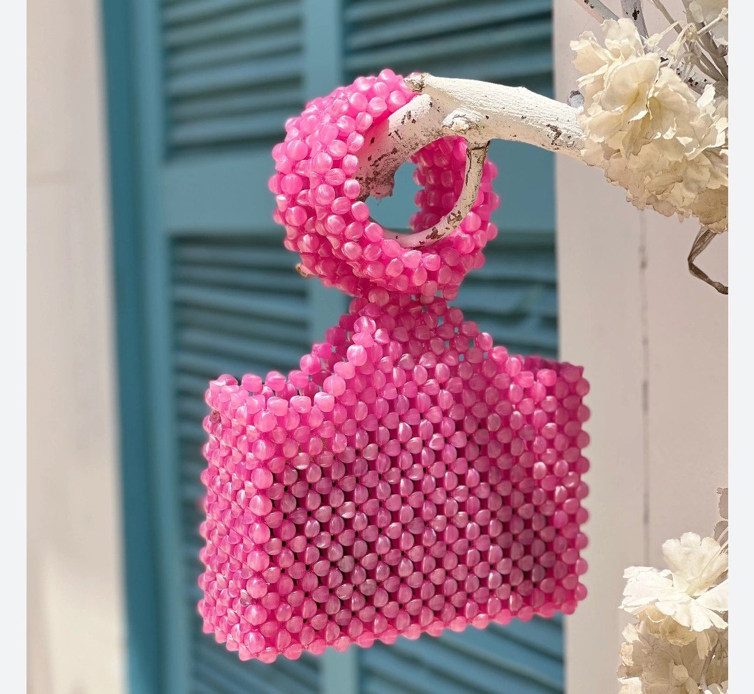 Custom Handmade Beaded Bags (Various Colors & Sizes)