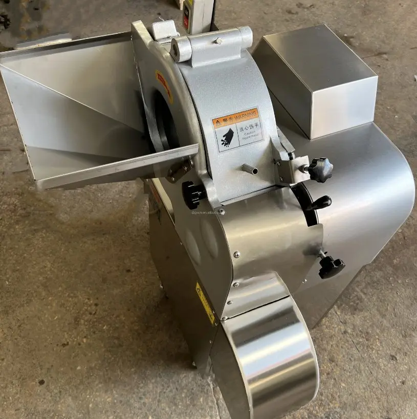 Commercial Multi-Function Vegetable Dicer - 800–1000kg/h, Auto Cutter