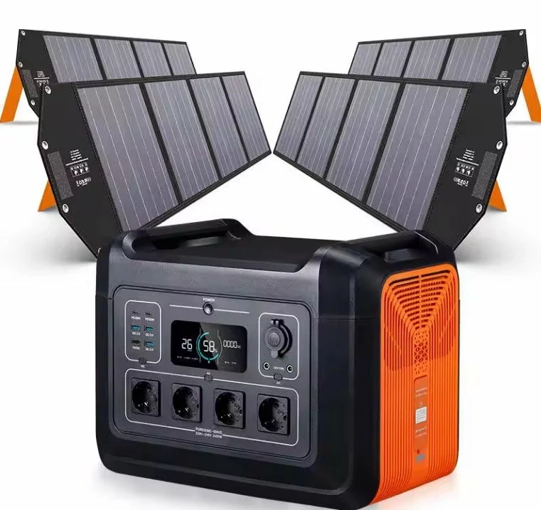 2400W Portable Power Station with Solar Charging (LiFePO4)