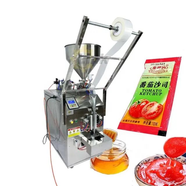 Automatic Liquid & Paste Sachet Packaging Machine