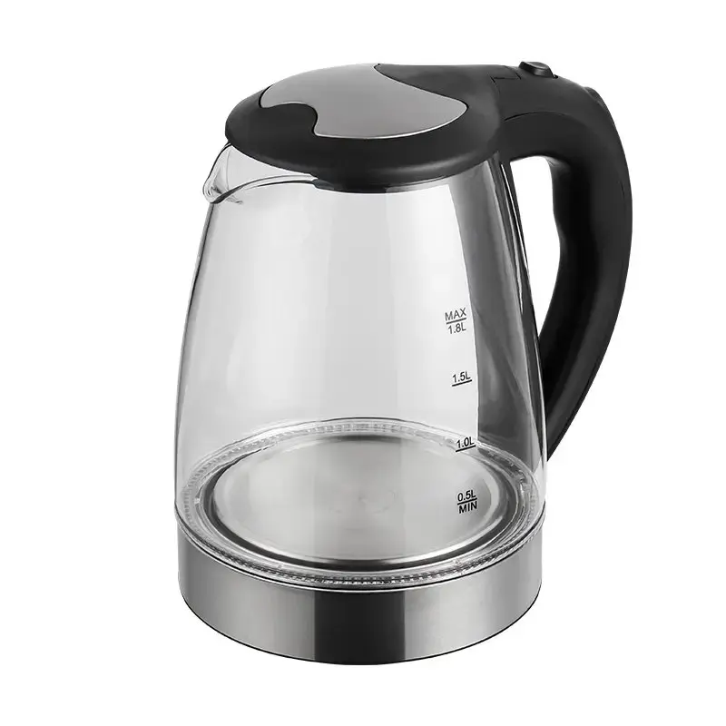 Automatic Cordless Glass Electric Kettle & Tea Maker with Warmer