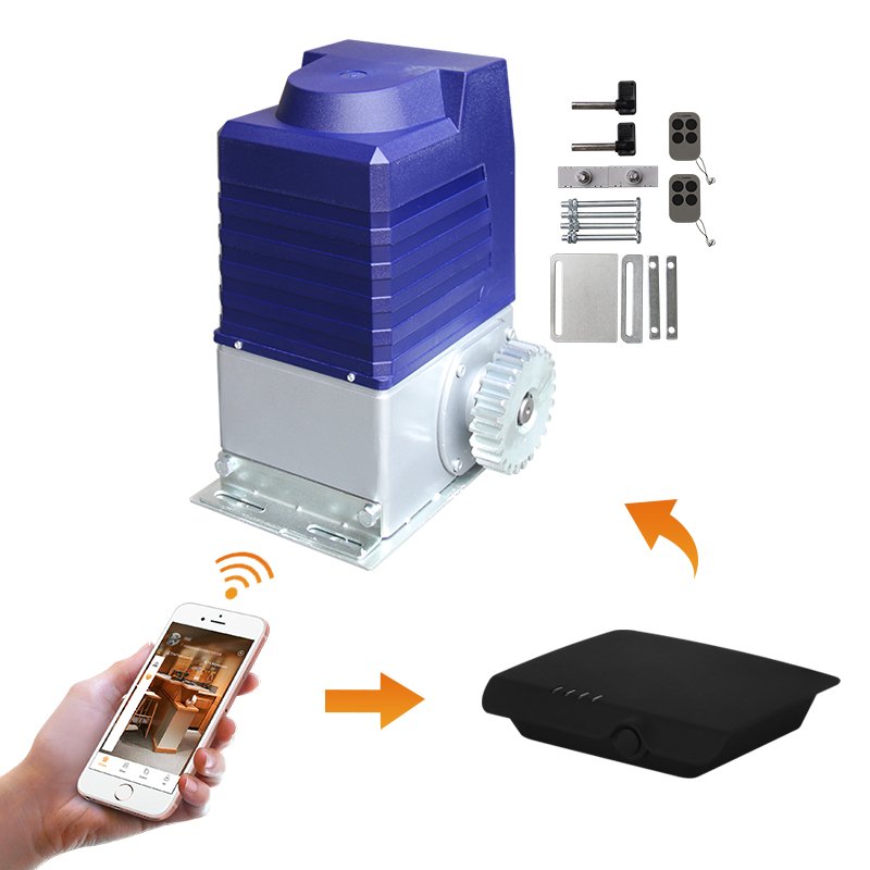 Heavy-Duty Sliding Gate Opener - 2000kg Capacity, Auto Industrial Door Operator