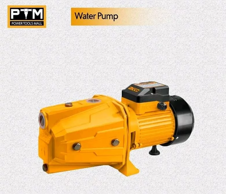 INGCO 2HP Self-Priming Jet Water Pump - 60m Head, 100L/min, Copper Motor