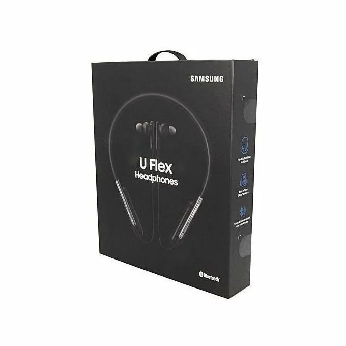 Samsung U-Flex Style Bluetooth Neckband Headphones - 11Hr Battery, Dual Mic, Magnetic Earbuds