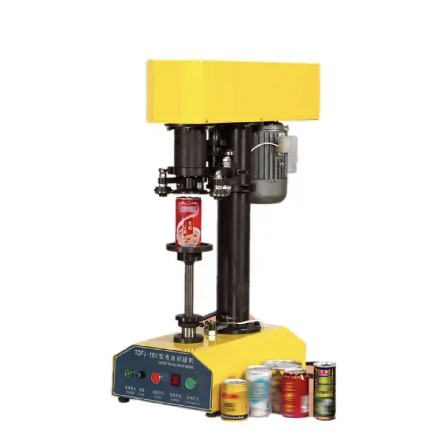 Semi-Auto Tin Can Sealing Machine - 39–150mm, 20pcs/min, Stainless Steel