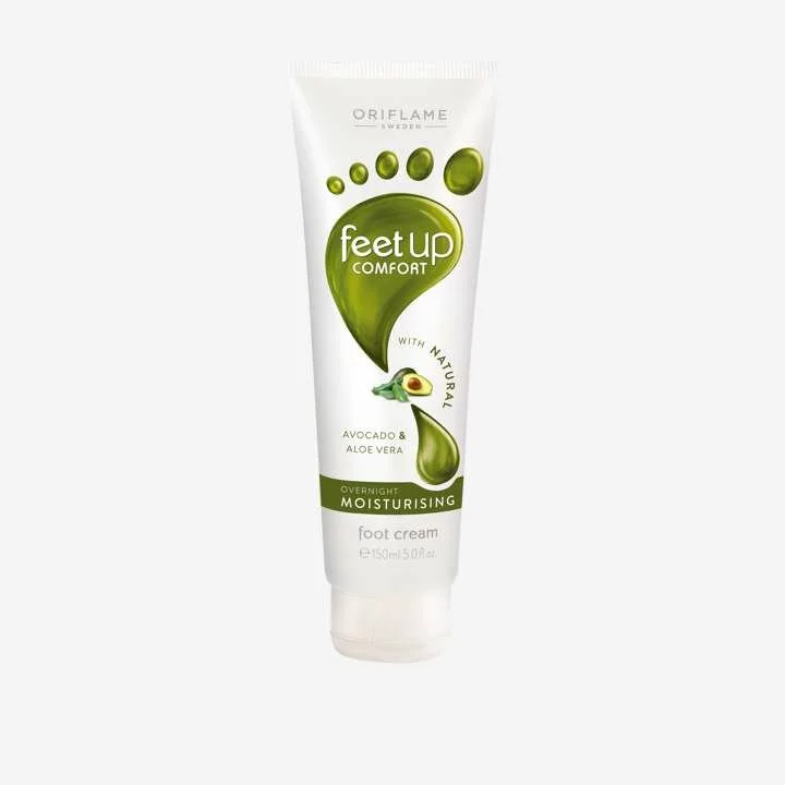Feet Up Comfort Overnight Moisturising Foot Cream with Avocado & Aloe