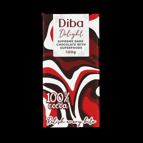 Supreme Dark Chocolate with Superfoods (100% Organic Cocoa)