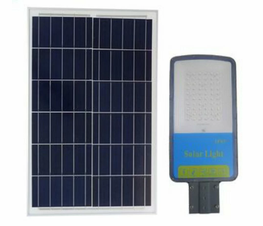 200W Solar LED Street Light - IP65, Auto Dusk-to-Dawn, Outdoor Pole