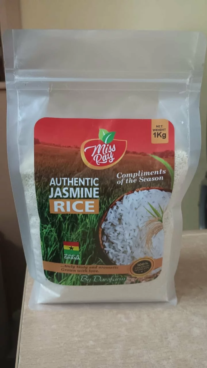 Miss Ray Authentic Jasmine Rice (1kg Bag)