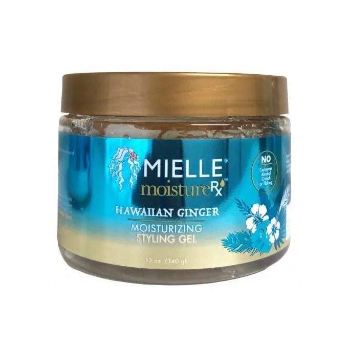 Mielle Moisture RX Hawaiian Ginger Styling Gel - 450g, Alcohol-Free, Curl Defining Hold