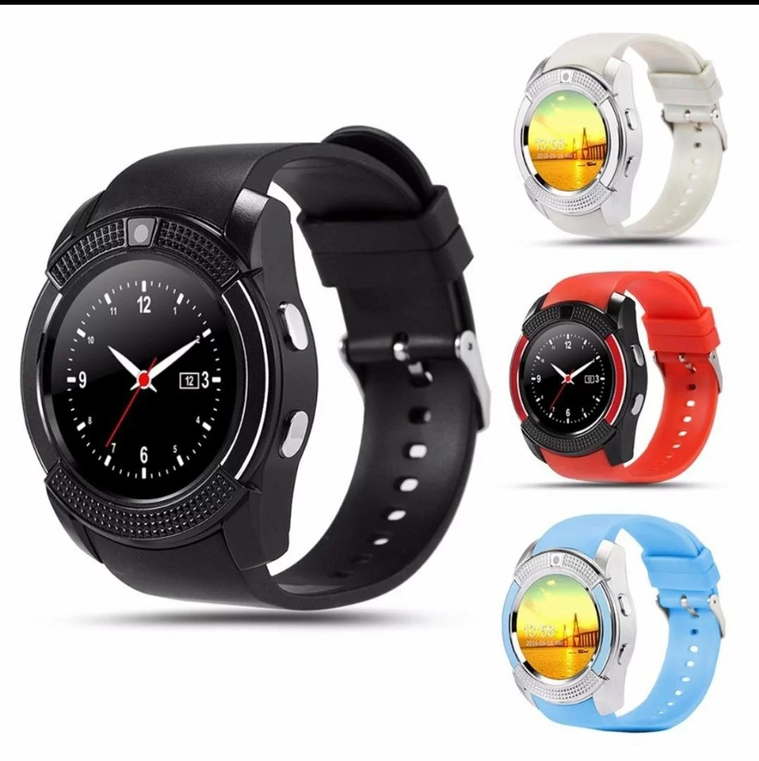 V8 Waterproof Smartwatch - 1.3" Touch, Camera, Pedometer, BT Call, Android/iOS