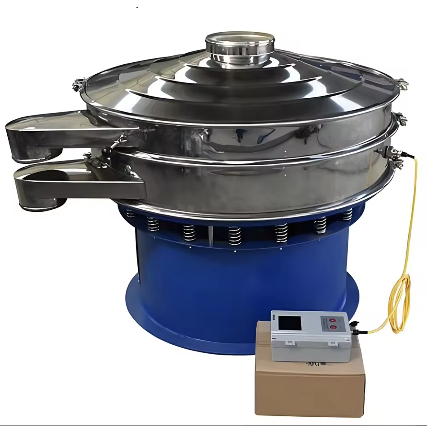 Industrial Vibrating Sieve for Gari & Spices (300-500kg/h)