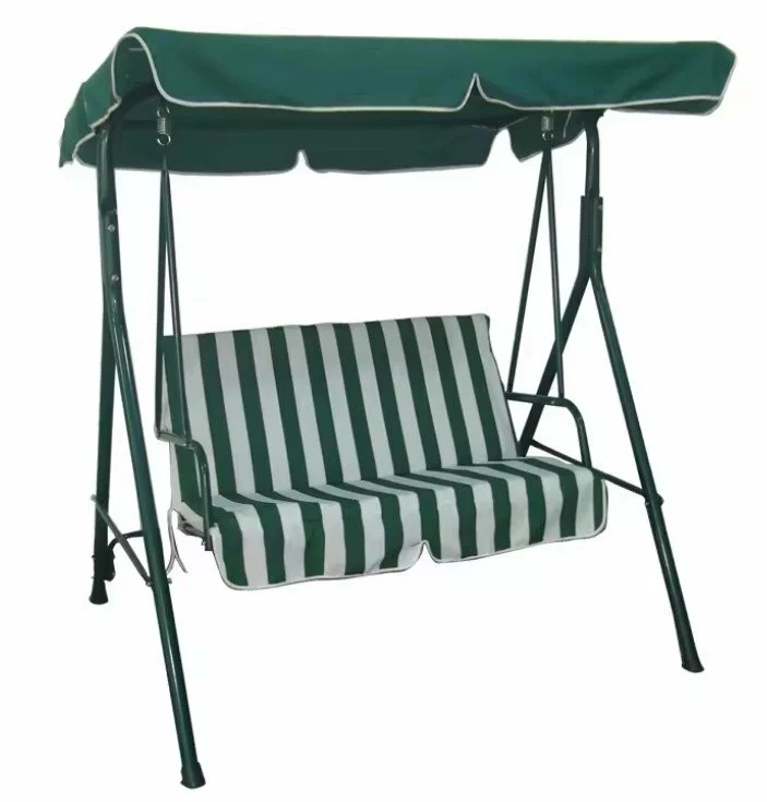 2-Seater Folding Canopy Swing Chair for Garden & Patio