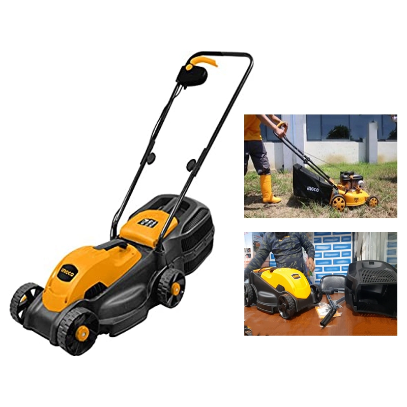 LM385 1600W Electric Lawn Mower with 45L Grass Bag