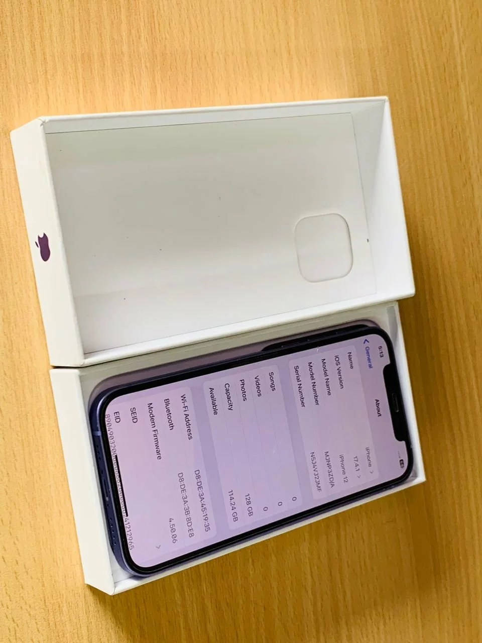 Original Apple iPhone 12 128GB - 82% Battery Health, Unlocked, No iCloud