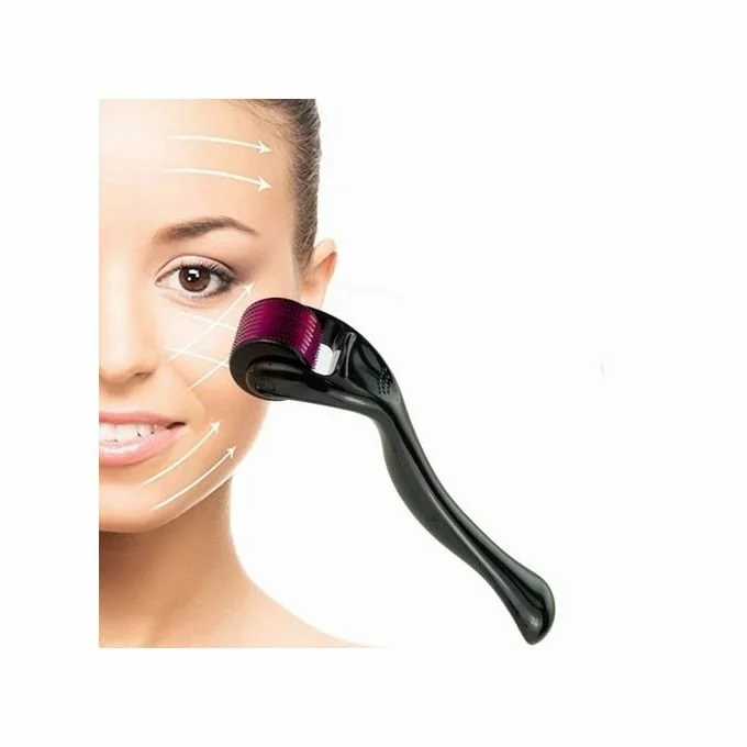 540 Microneedle Derma Roller - 0.5mm Titanium Needles for Skin Rejuvenation & Scar Treatment