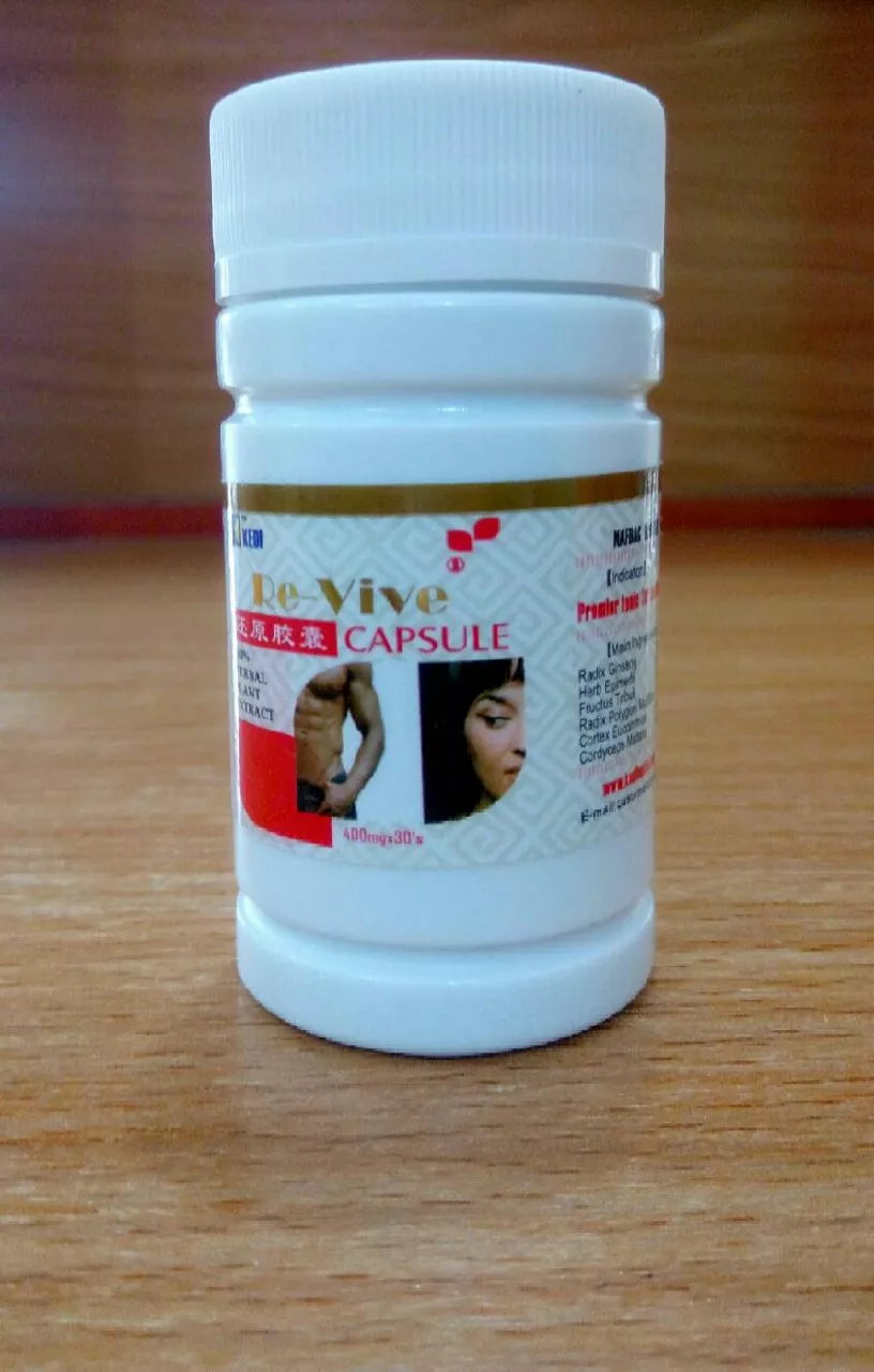 Kedi Revive Herbal Capsules - 30/60 Caps, Men's Vitality Booster, Erectile Support, Premature Ejaculation