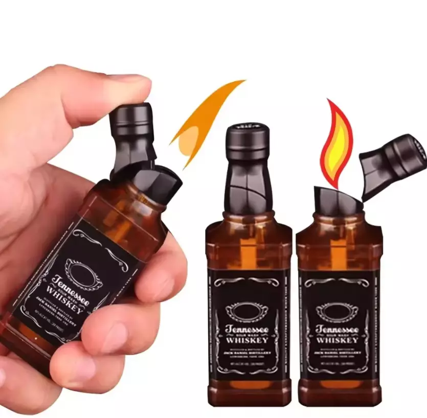 Adjustable Jet Flame Windproof Metal Lighter (Refillable)