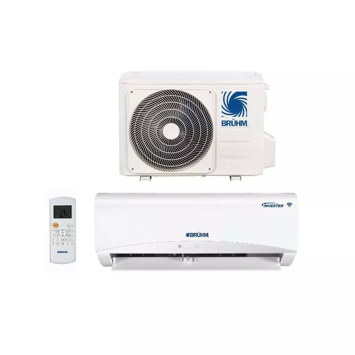 BRUHM Energy Efficient Air Conditioner with Remote & Air Purifier