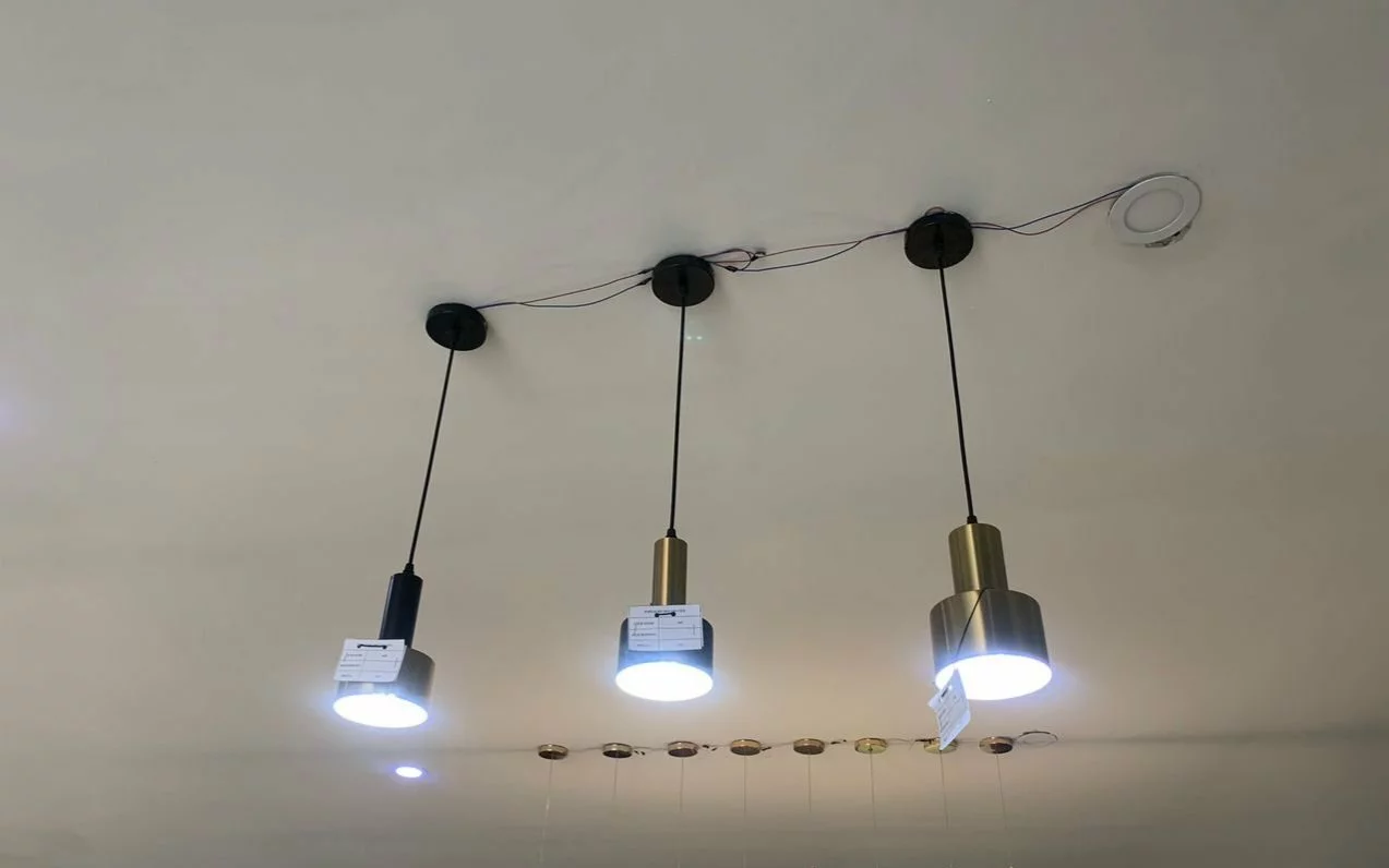 Modern Industrial Pendant Light for Bar Counter