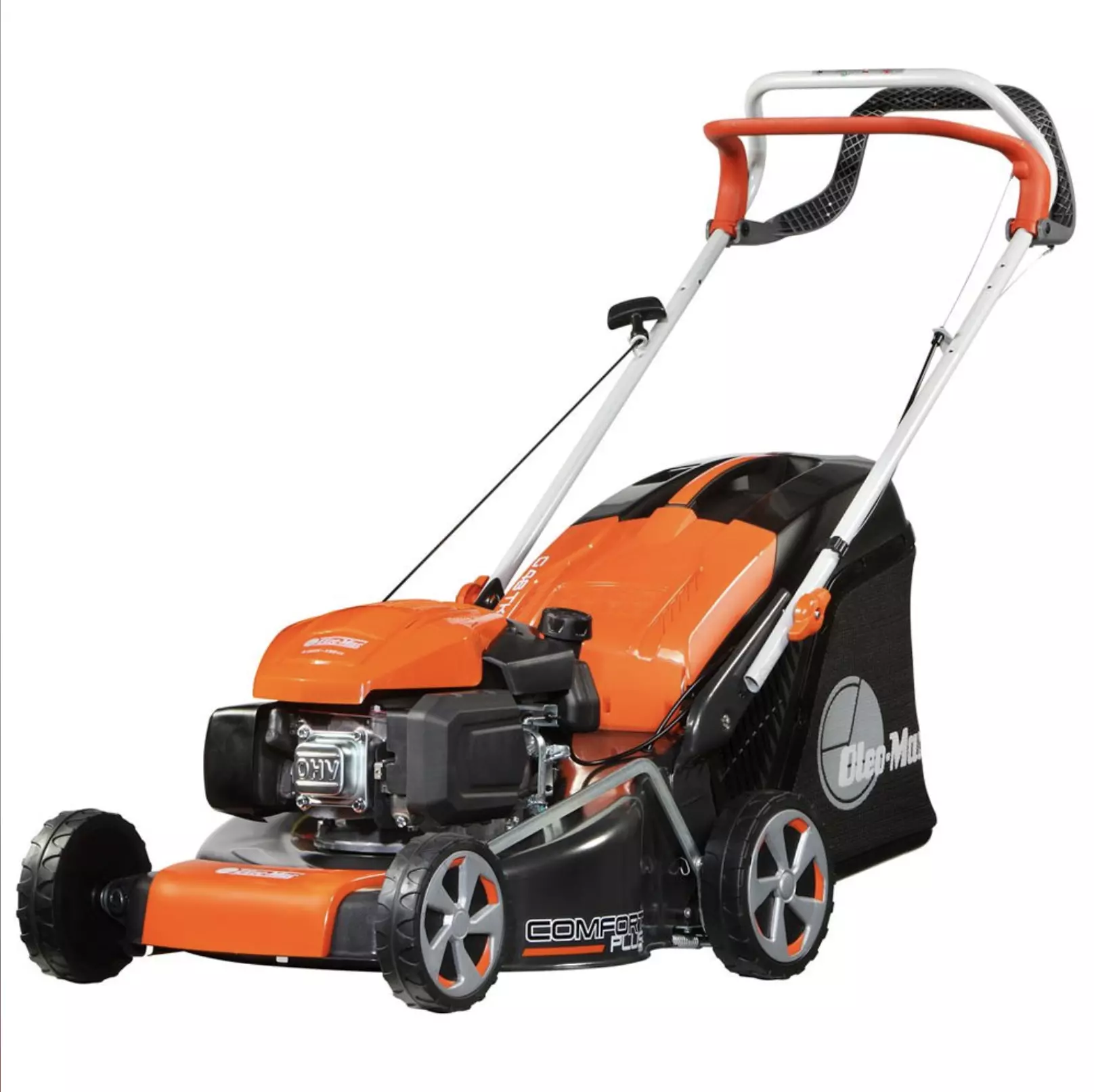 Oleo-Mac G48TK Comfort Plus Petrol Lawn Mower (48cm Cut, Self-Propelled)