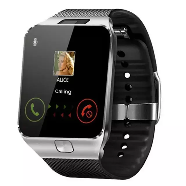 DZ09 Smartwatch Phone - 1.69" Touch, Camera, SIM/TF, Pedometer, BT5.0, IP67, Android/iOS