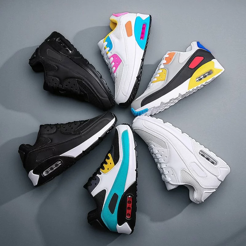 Air Cushion Running Trainers for Men & Women - Lightweight Sports Shoes