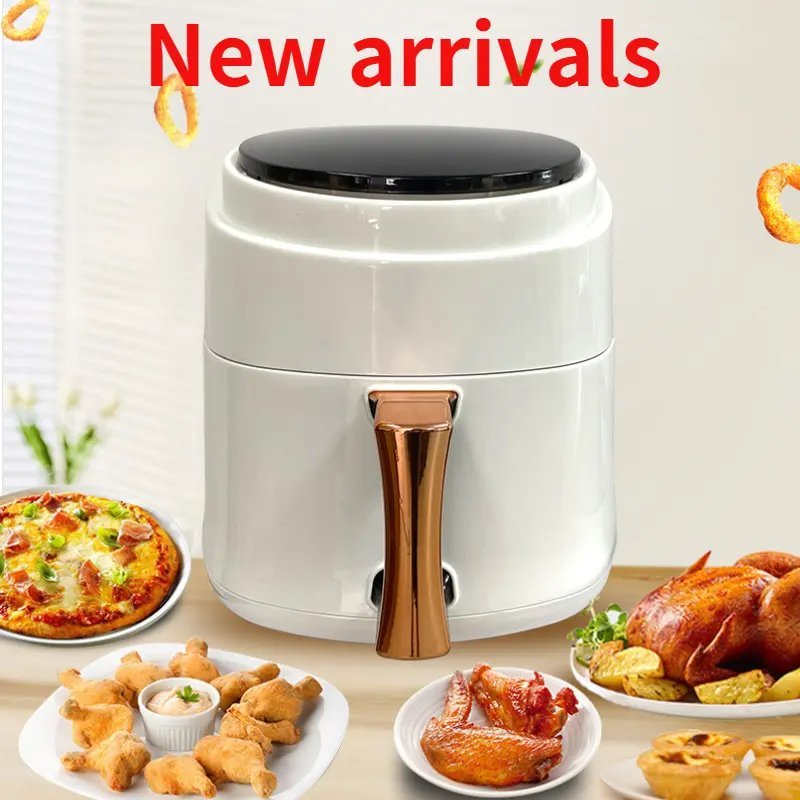 Silvercrest 8L Digital Air Fryer - 1400W, Touch LCD, 80–200°C, Oil-Free, Family Size