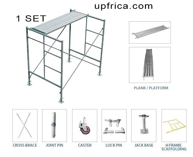 Adjustable Steel Scaffold Prop - 2–4m, 48/60mm, Hot-Dip Galvanized, G-Pin/Flower Plate