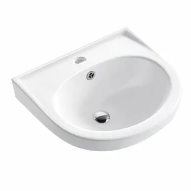 Modern White Ceramic Kitchen Sink Faucet