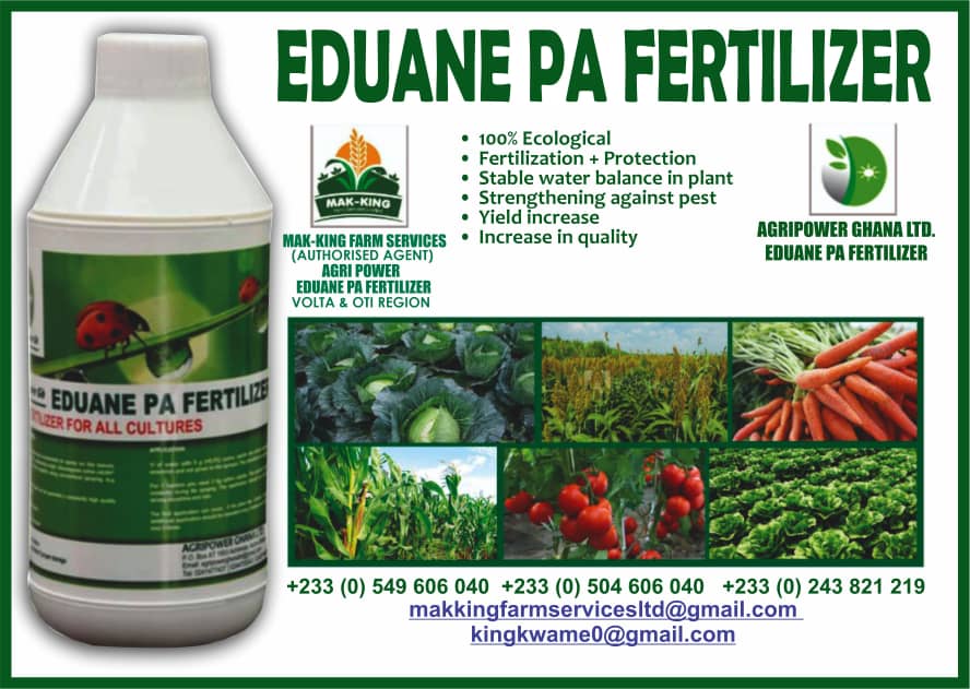 Eduane PA 100% Organic Liquid Fertilizer (Plant Booster)