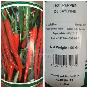 De Cayenne Chilli Pepper Seeds - High Germination Rate Variety