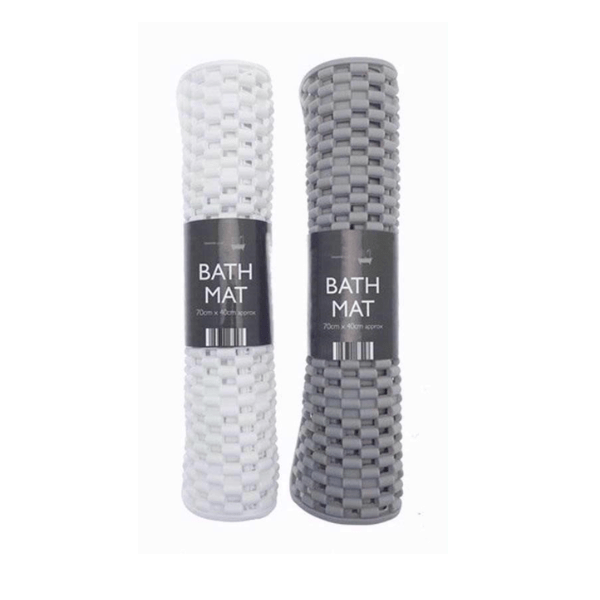Country Club PVC Bath Mat Grid